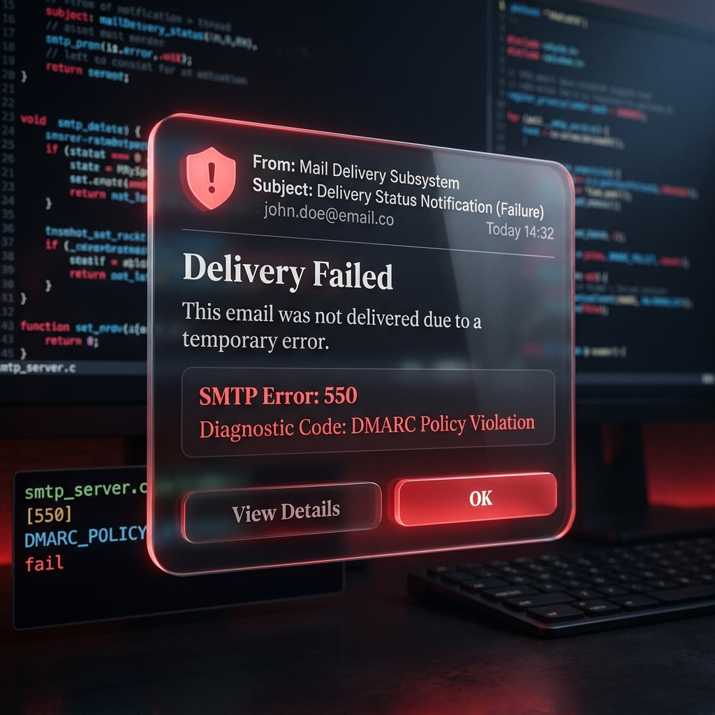 Email Delivery Failure